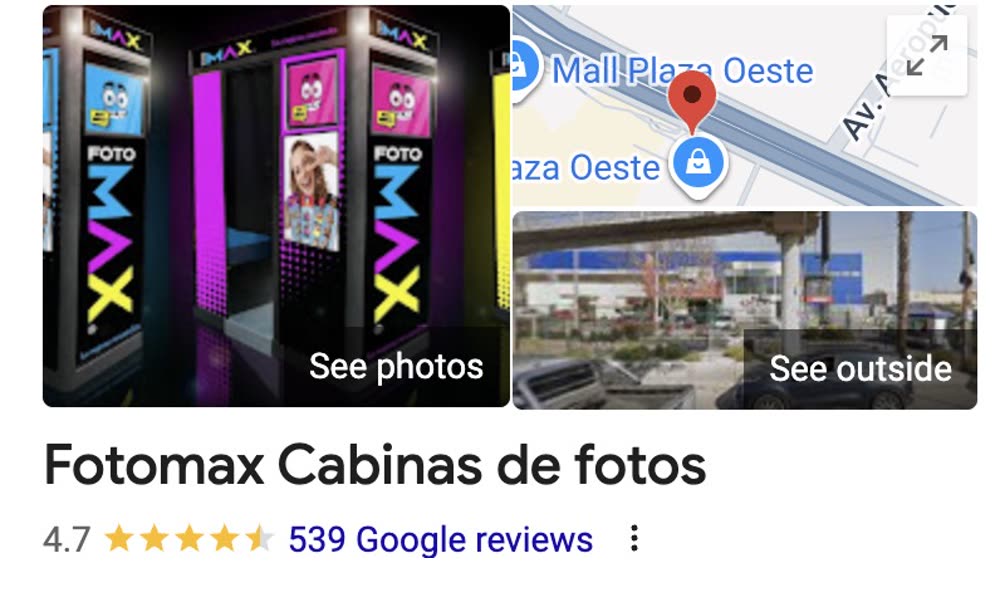 Google profile — After