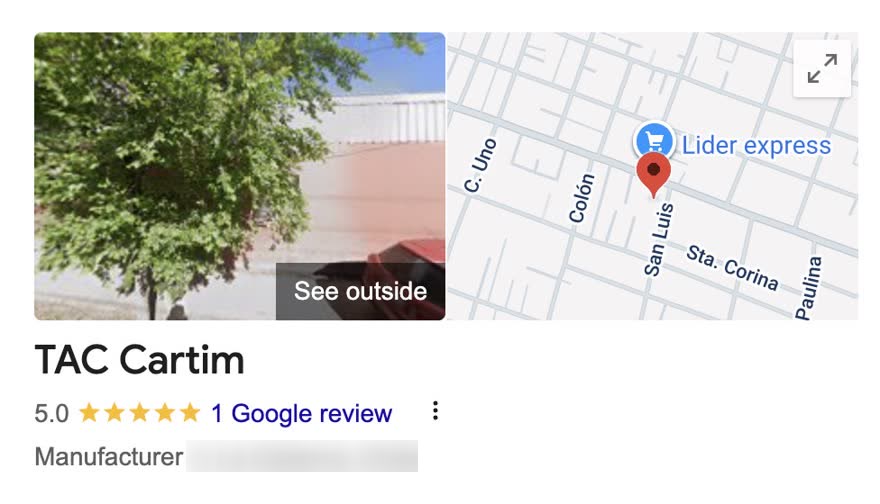 Google Business Profile — Before