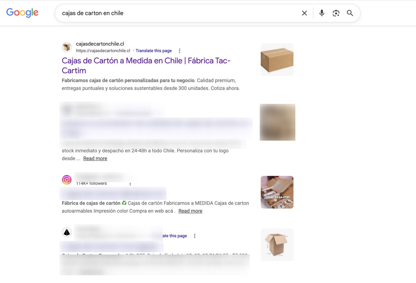 #1 on Google, above every competitor