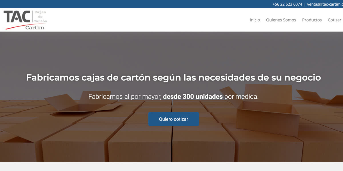 Website — Before